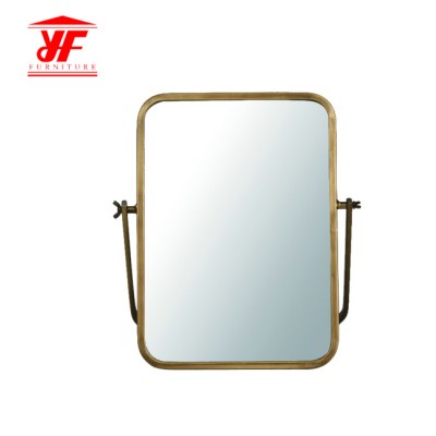 latest new design bronze ventage general desktop makeup mirror